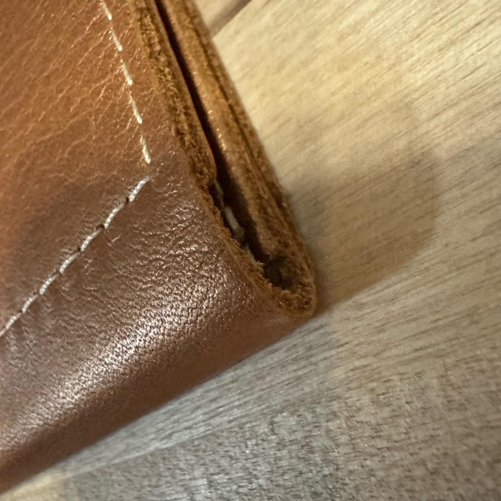 Portland Leather Copper metallic Ranchers Wallet - Picture 9 of 12